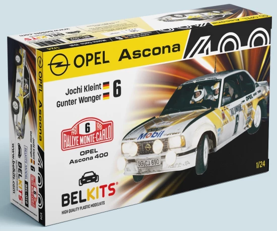 1/24 Opel Ascona 400 MC 1981 Klein/Wagner