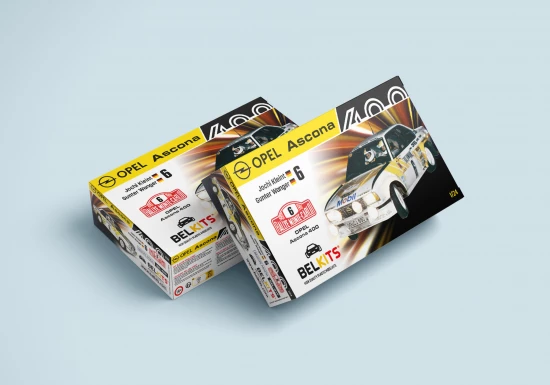 1/24 Opel Ascona 400 MC 1981 Klein/Wagner
