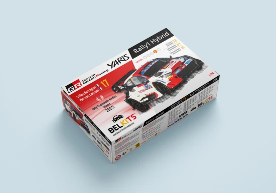 1/24 Toyota GR Yaris Rally Guanajuato Mexico Winner 2023