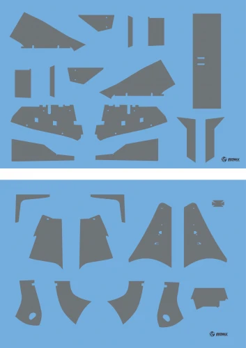 Detail Parts for 1:12 McLaren MP4/4