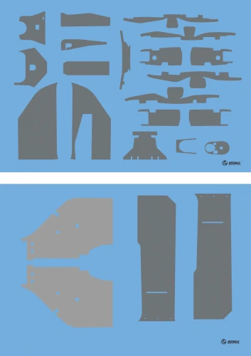 Detail Parts for 1:12 McLaren MP4/4