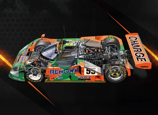 1:12 Mazda 787B 1991 24 Hours of Le Mans Winner
