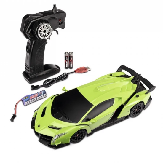 Carson 1:24 Lamborgh.Veneno 2.4G 100% RTR green