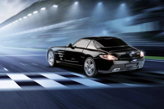 Carson 1:24 M.-Benz SLS AMG 2.4G 100% RTR black