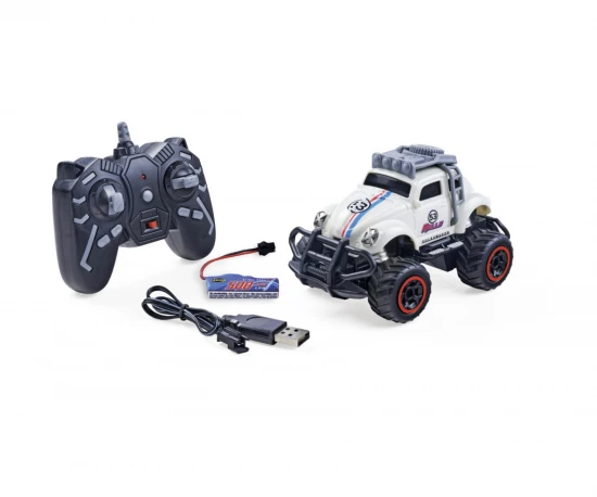 Carson 1:32 VW Beetle Rally 2.4GHz RTR white