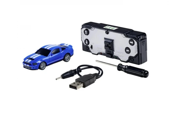Carson 1:64 Nano Racer Fo.Must.ShelbyGT500 blue