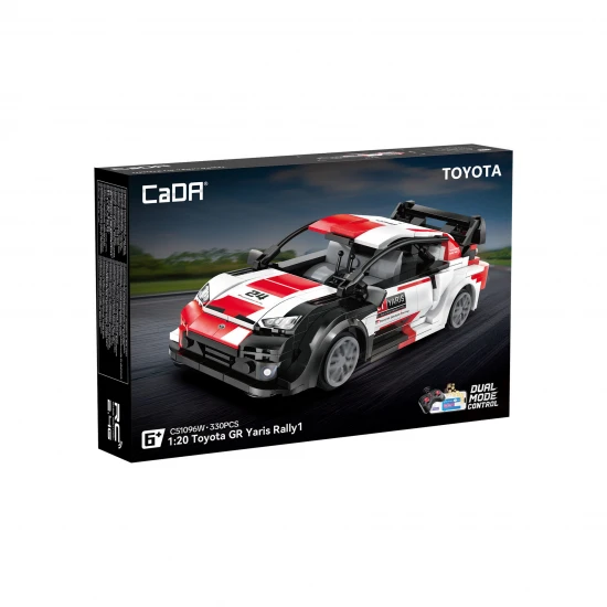 1:20 Toyota GR YARIS Rally1 - 330pcs