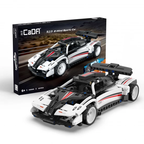 1:18 Pull back racing car - 321pcs