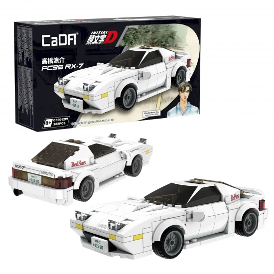 1:24 Initial D 
FC35 RX- 7 car- 282pcs