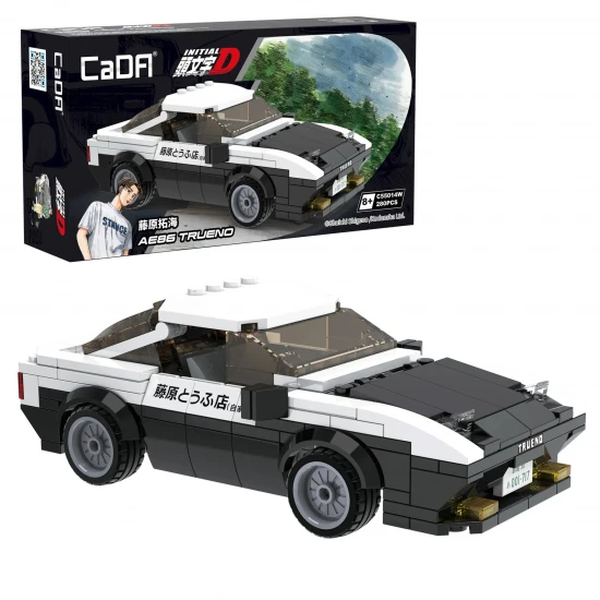 1:24 Initial D 
AE86 car - 280pcs