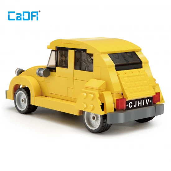 1:24 Citroen 2CV retro car - 298pcs