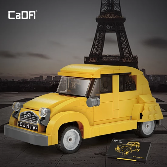 1:24 Citroen 2CV retro car - 298pcs