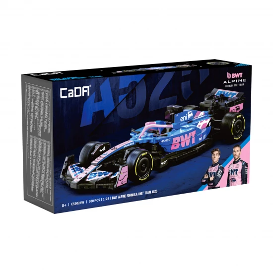 1:24 BWT Alpine F1 Team A525 Racing Car - 300 pcs