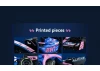 1:24 BWT Alpine F1 Team A525 Racing Car - 300 pcs