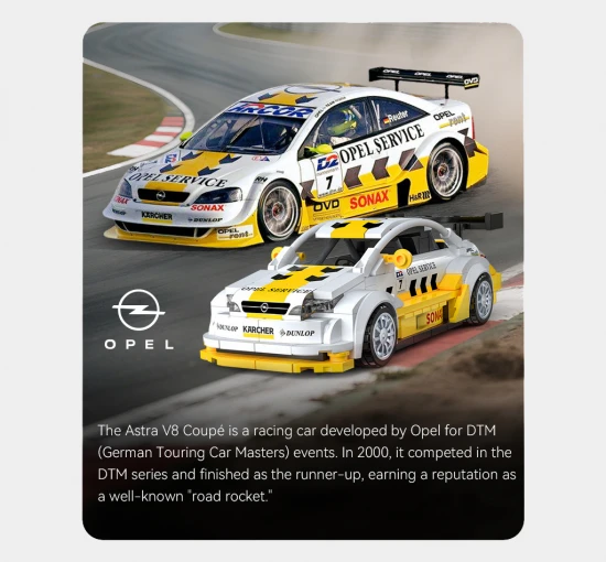 1:24 Opel Astra V8 Coupé - 305 pcs
