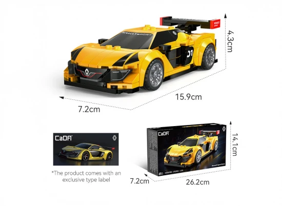 1:24 Renault Sport RS.01 - 271 pcs