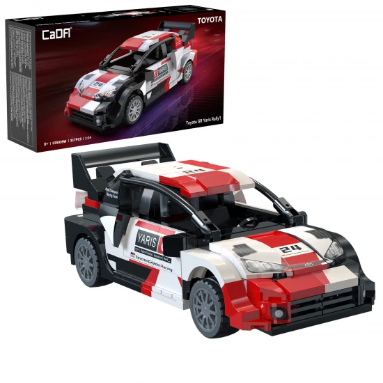 1:24 Toyota GR YARIS Rally 1 Car - 317 pcs