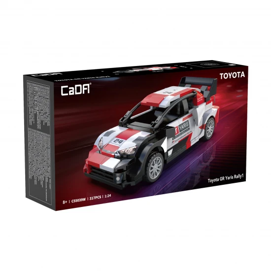1:24 Toyota GR YARIS Rally 1 Car - 317 pcs