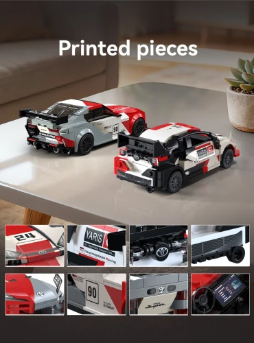 1:24 Toyota GR YARIS Rally 1 Car - 317 pcs