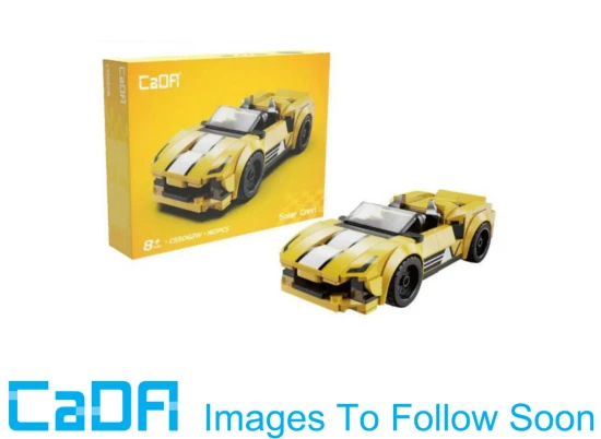 Golden Star Crest Racing Car - 160 pcs