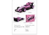 Pink Circuit Racing Car - 123 pcs