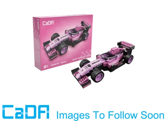 Pink Circuit Racing Car - 123 pcs