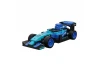 Blue Circuit Racing Car - 123 pcs