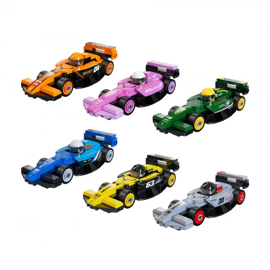 Mini Pink Circuit Racing Car - 70 pcs