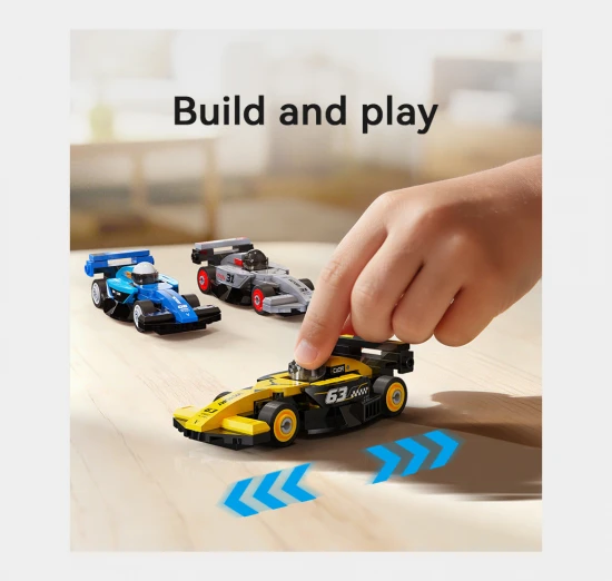 Mini Pink Circuit Racing Car - 70 pcs