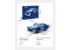 Mini Blaze Stallion Muscle Car - 71 pcs