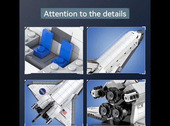 NASA Space Shuttle Discovery - 1827 pcs
