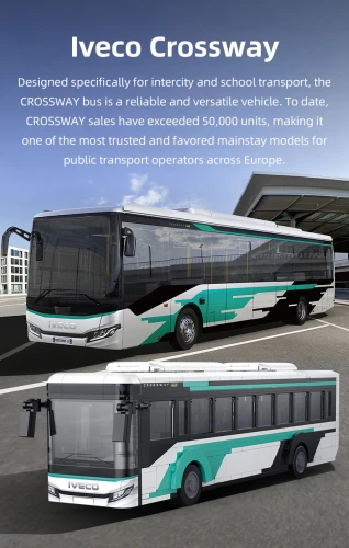 1:43 Iveco Crossway Bus - 832 pcs