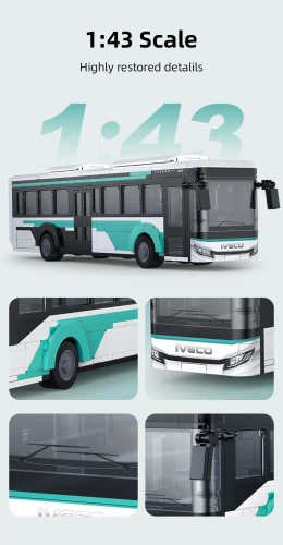 1:43 Iveco Crossway Bus - 832 pcs
