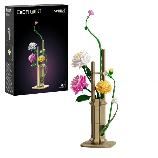 Oriental Floral Art: Spring - 613 pcs
