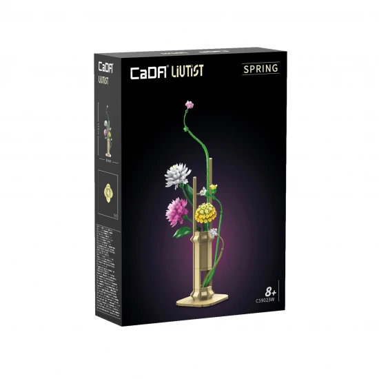 Oriental Floral Art: Spring - 613 pcs