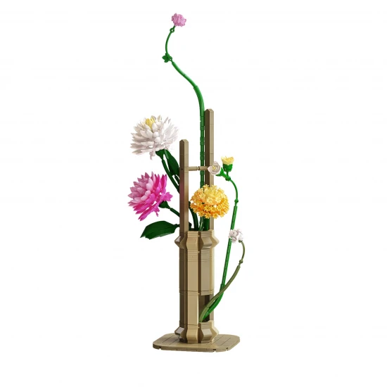 Oriental Floral Art: Spring - 613 pcs
