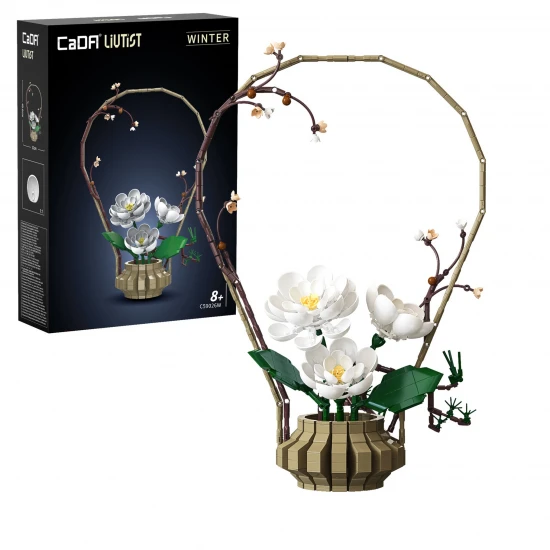 Oriental Floral Art: Winter - 990 pcs