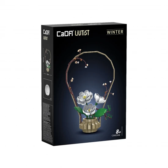 Oriental Floral Art: Winter - 990 pcs