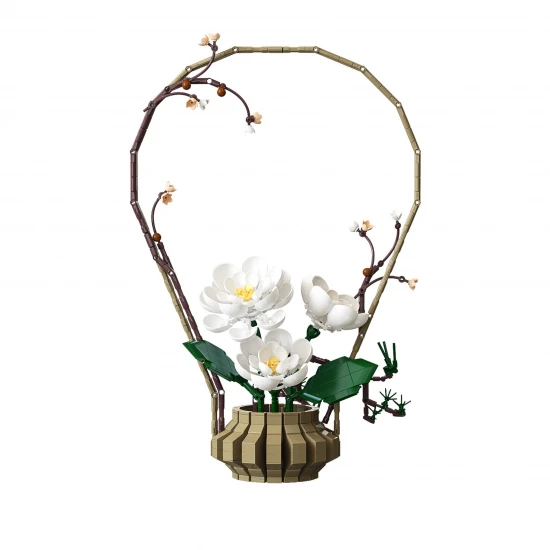 Oriental Floral Art: Winter - 990 pcs