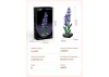 Lavender Building Block Planter - 205 pcs