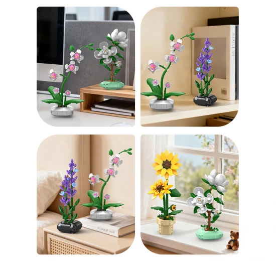 Camellia Building Block Planter - 301 pcs