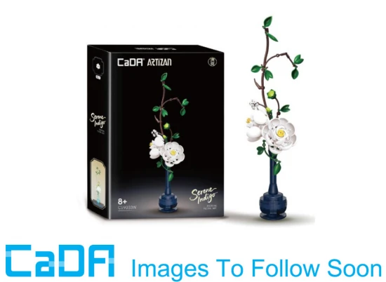 Oriental Floral Art: Serene Indigo - 324 pcs