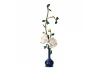Oriental Floral Art: Serene Indigo - 324 pcs