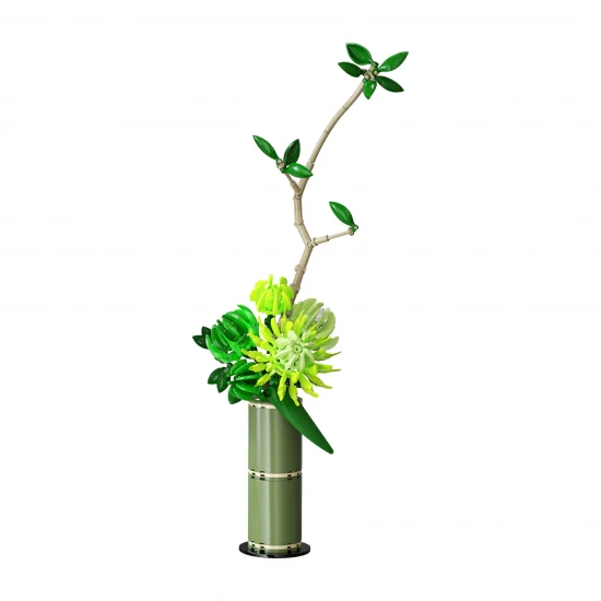 Oriental Floral Art: Calm Harmony - 299 pcs