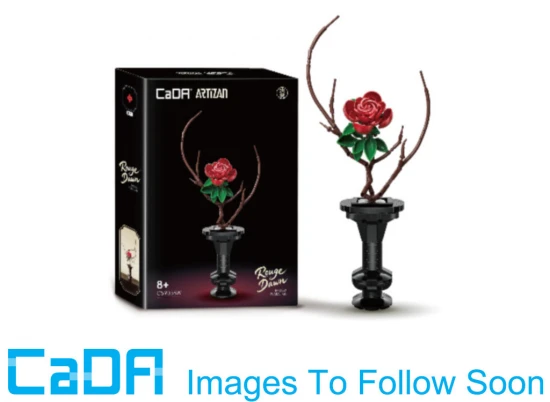 Oriental Floral Art: Rouge Dawn - 363 pcs