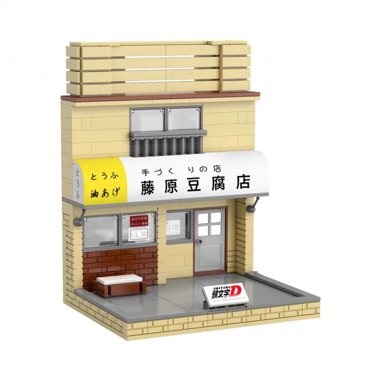 Initial D tofu shop (car is exclulded) - 414 pcs
