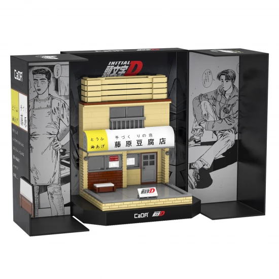 Initial D tofu shop (car is exclulded) - 414 pcs