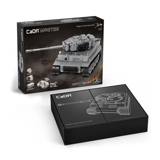MOC- Tiger Tank - 925pcs