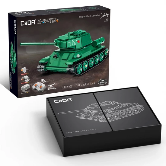 T34 Medium Tank - 722pcs
