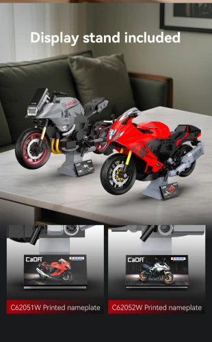 1:12 Suzuki Katana Motorbike - 310 pcs